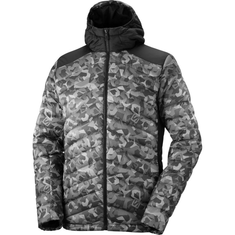 Chaquetas Aislantes Salomon Essential Xwarm Down Hombre Camuflados | MX VJTE028